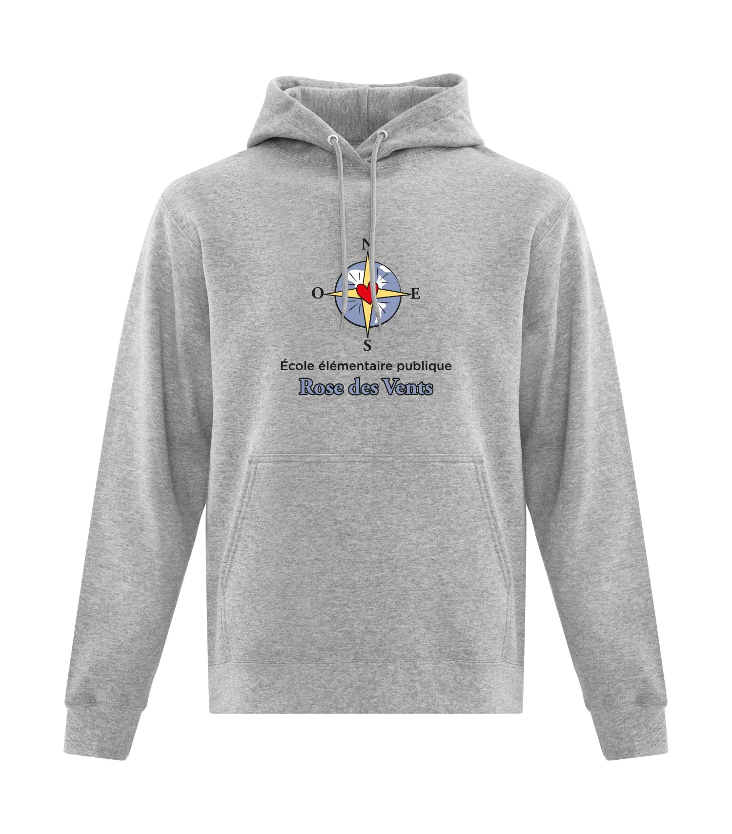 Unisex 50/50 Fleece Hooded Sweatshirt