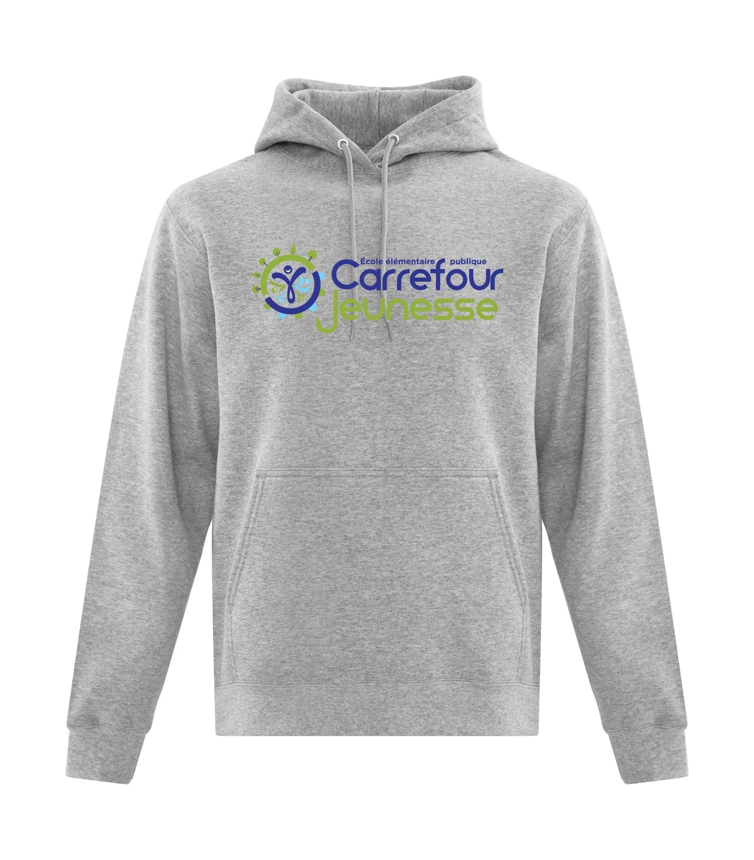Unisex 50/50 Fleece Hooded Sweatshirt