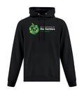 FLEECE HOODED SWEATSHIRT - ACROSS CHEST LOGO