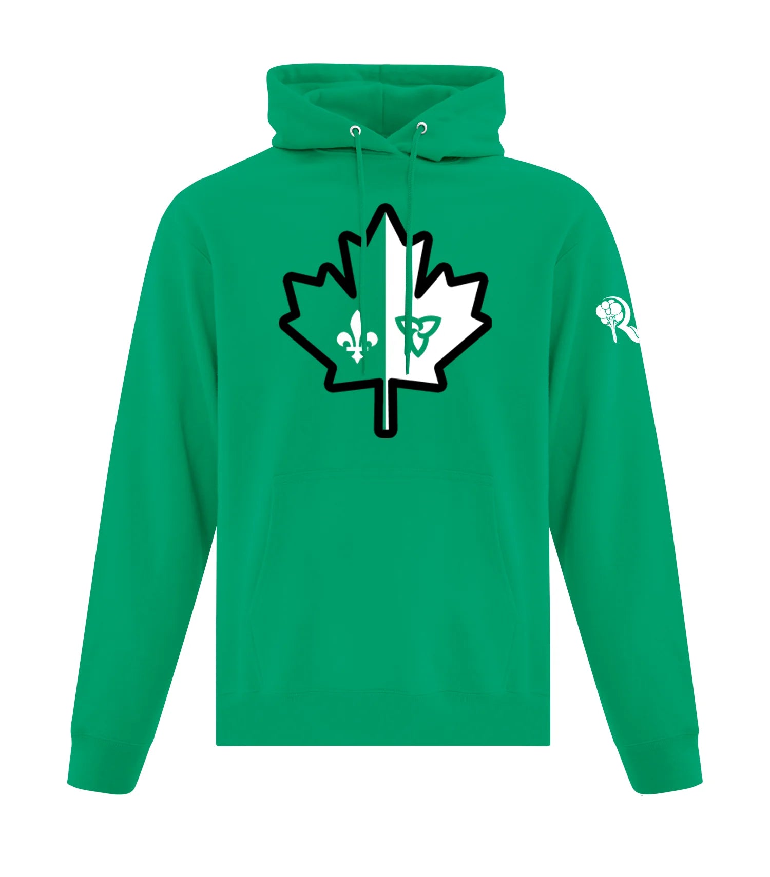 FLEECE HOODED YOUTH SWEATSHIRT - JOURNÉE FRANCO