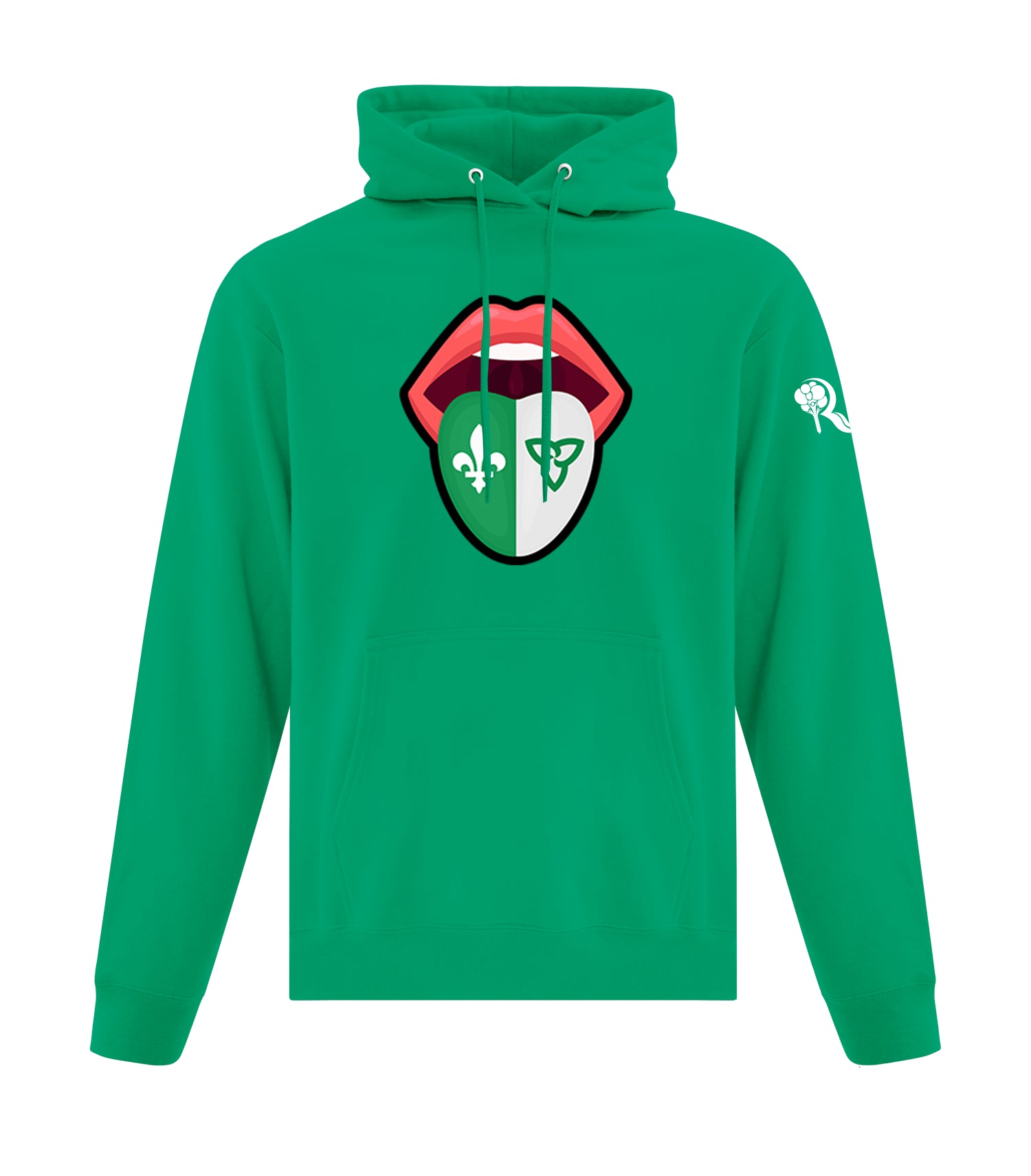 FLEECE HOODED YOUTH SWEATSHIRT - JOURNÉE FRANCO