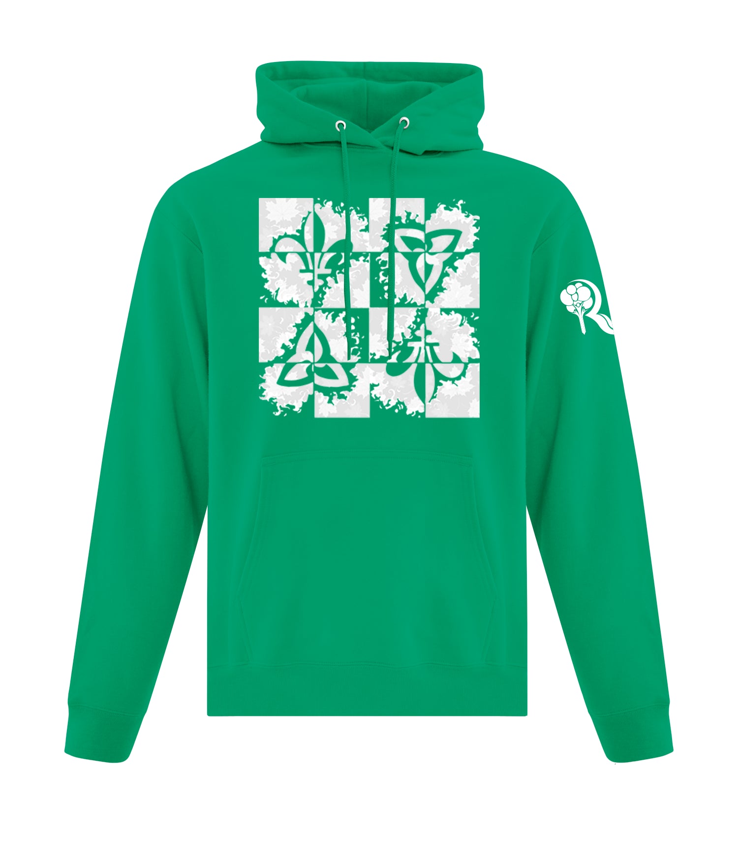 FLEECE HOODED YOUTH SWEATSHIRT - JOURNÉE FRANCO