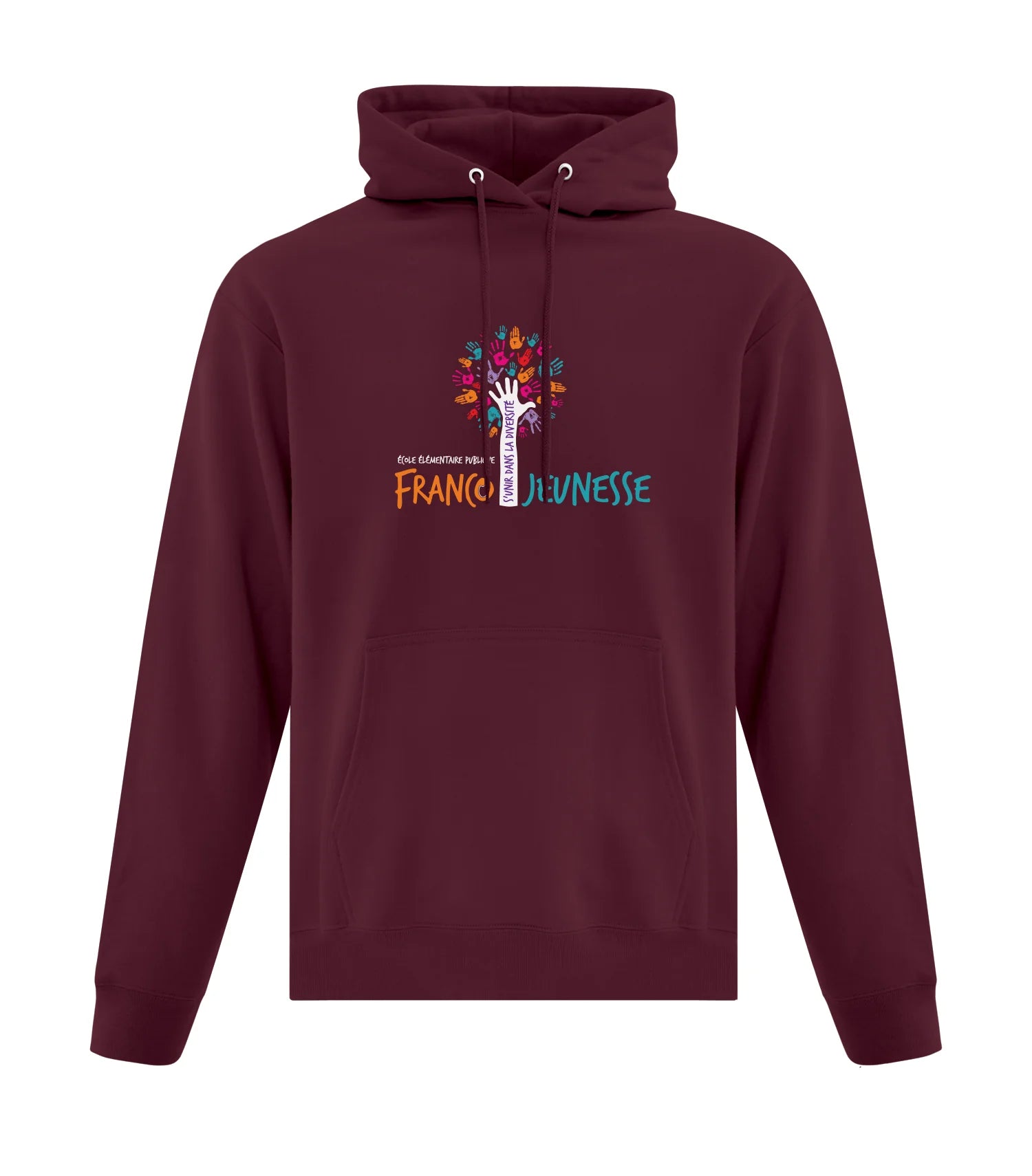 FLEECE HOODED SWEATSHIRT
