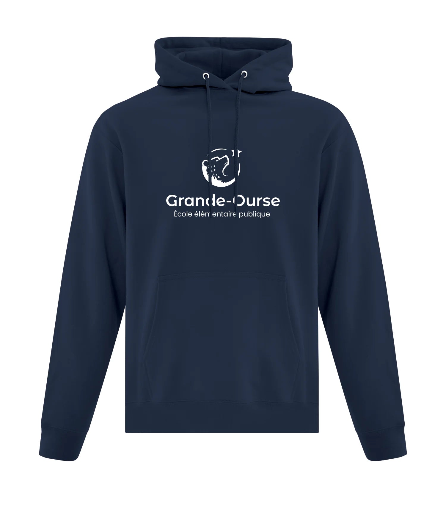 FLEECE HOODED YOUTH SWEATSHIRT
