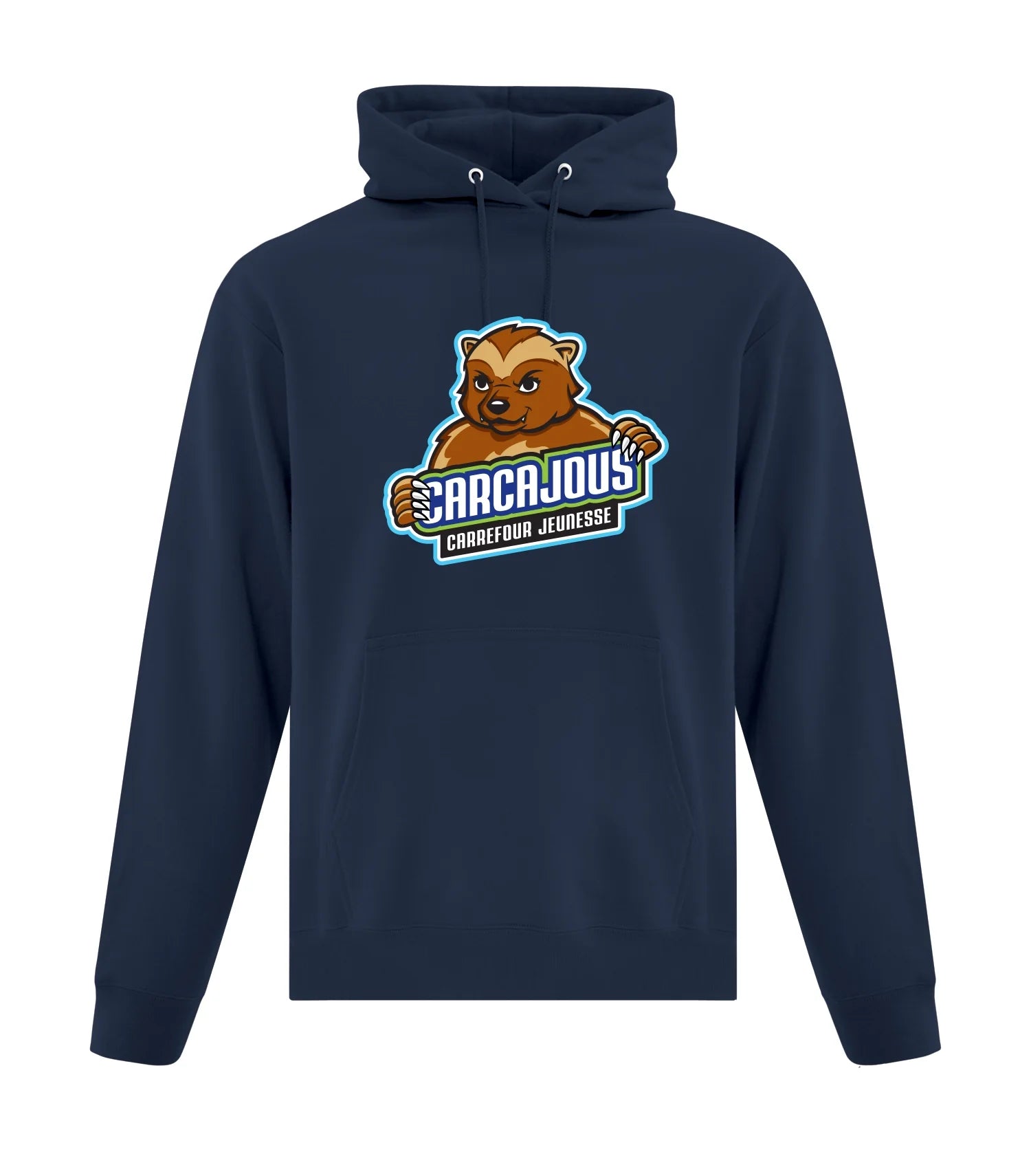 Unisex 50/50 Fleece Hooded Sweatshirt