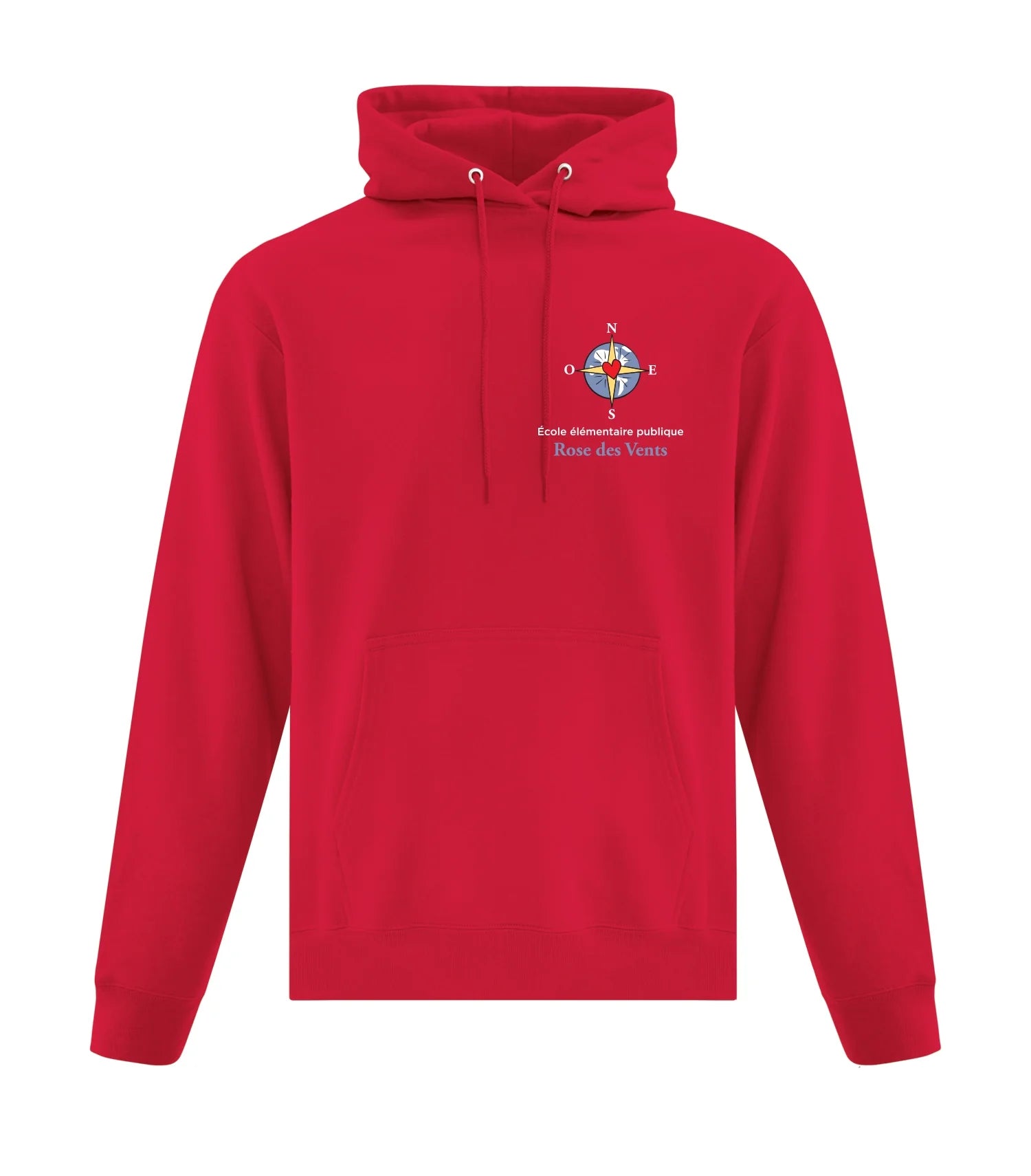 Unisex 50/50 Fleece Hooded Sweatshirt