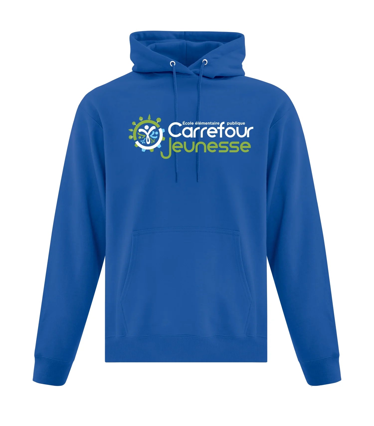 Unisex 50/50 Fleece Hooded Sweatshirt