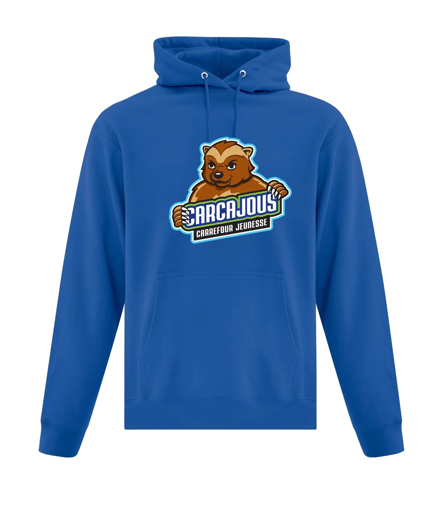 Unisex 50/50 Fleece Hooded Sweatshirt