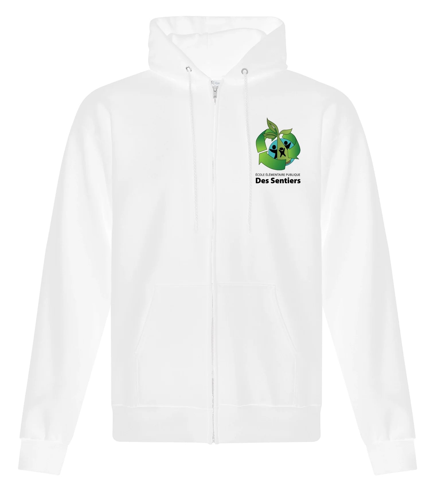 Fleece Full Zip Hooded Sweatshirt