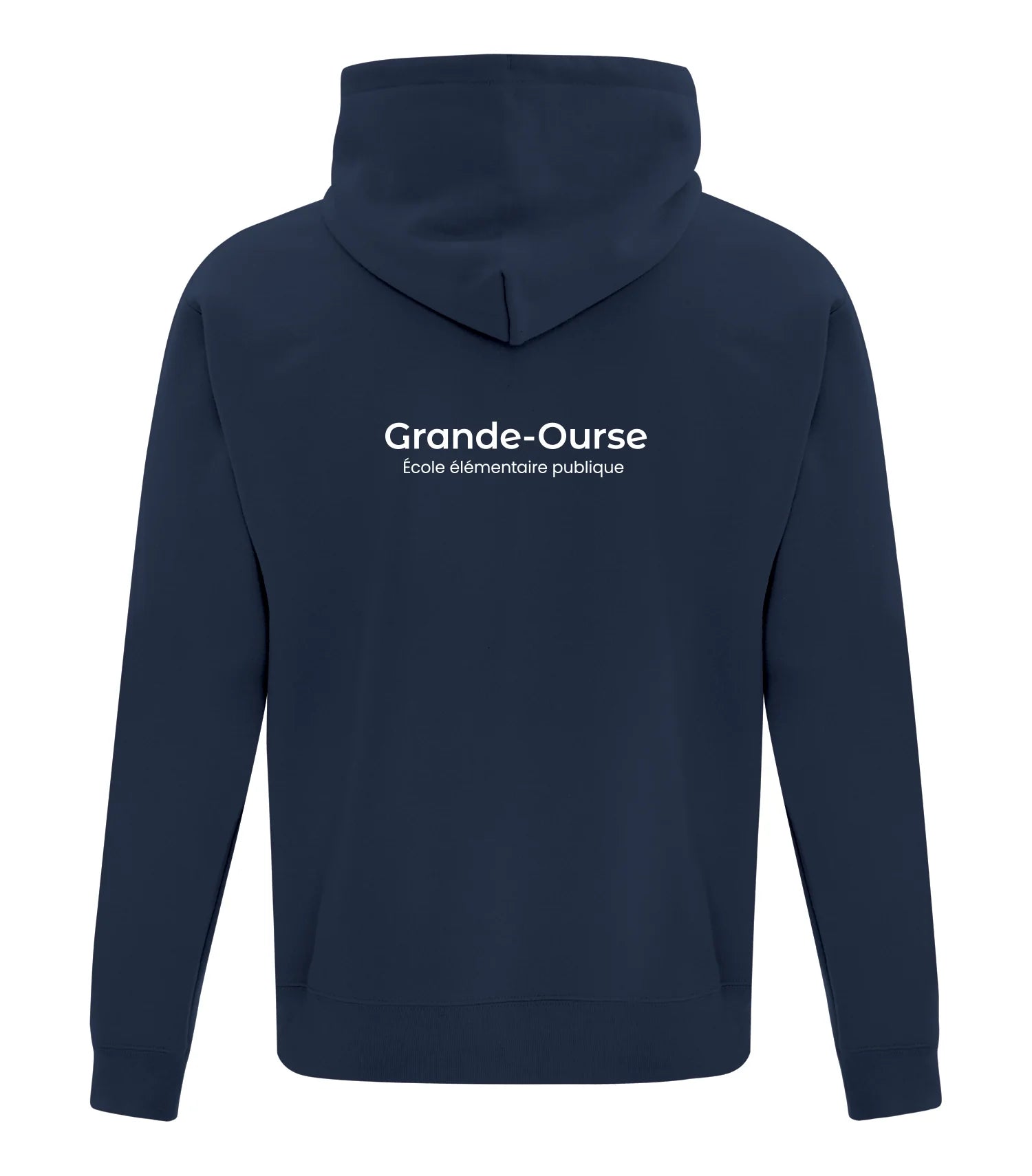FLEECE FULL ZIP HOODED YOUTH SWEATSHIRT