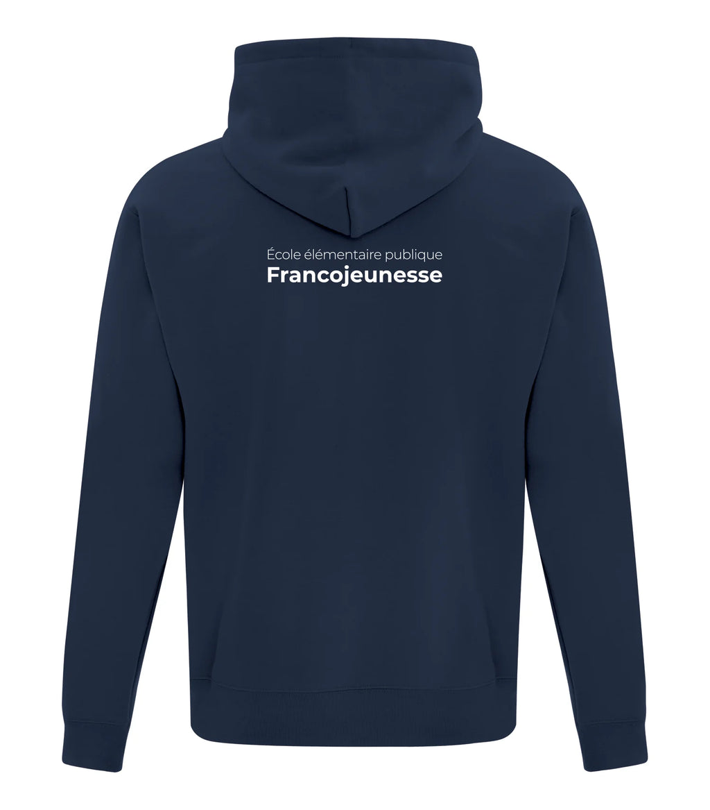 FLEECE FULL ZIP HOODED SWEATSHIRT