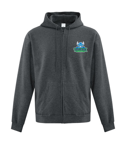 Fleece Full Zip Hooded Youth Sweatshirt - Elementary School