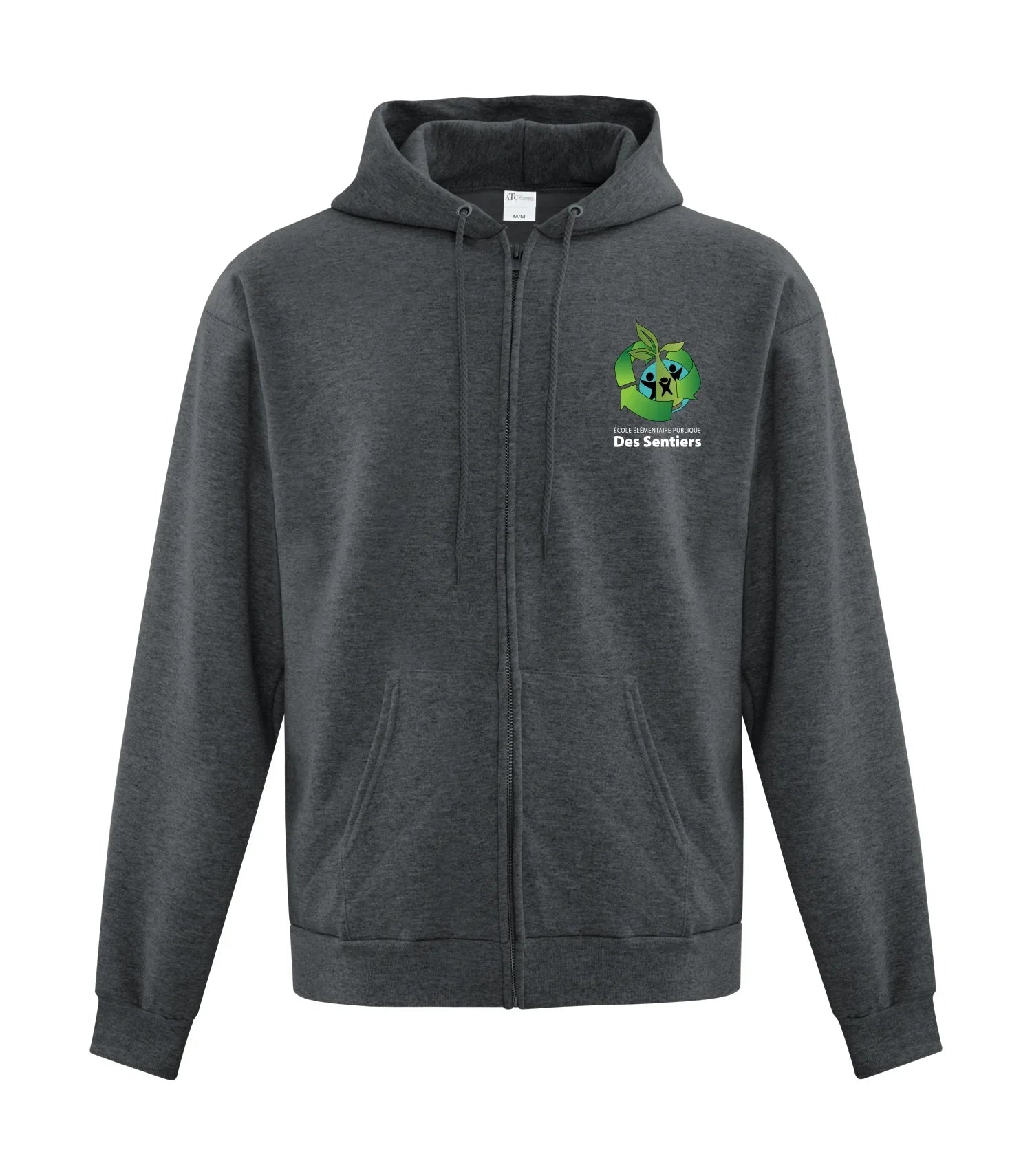Youth Fleece Full Zip Hooded Sweatshirt