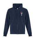 FLEECE FULL ZIP HOODED SWEATSHIRT