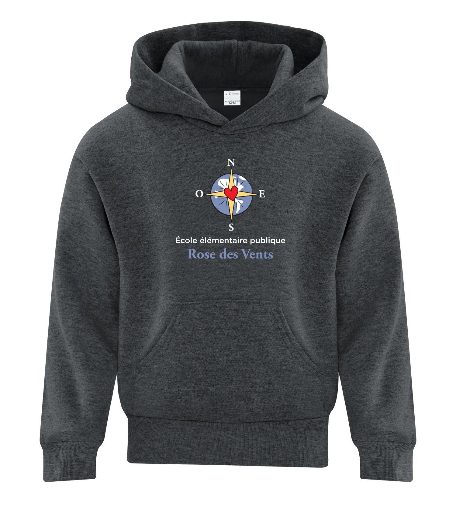 Unisex 50/50 Fleece Hooded Sweatshirt