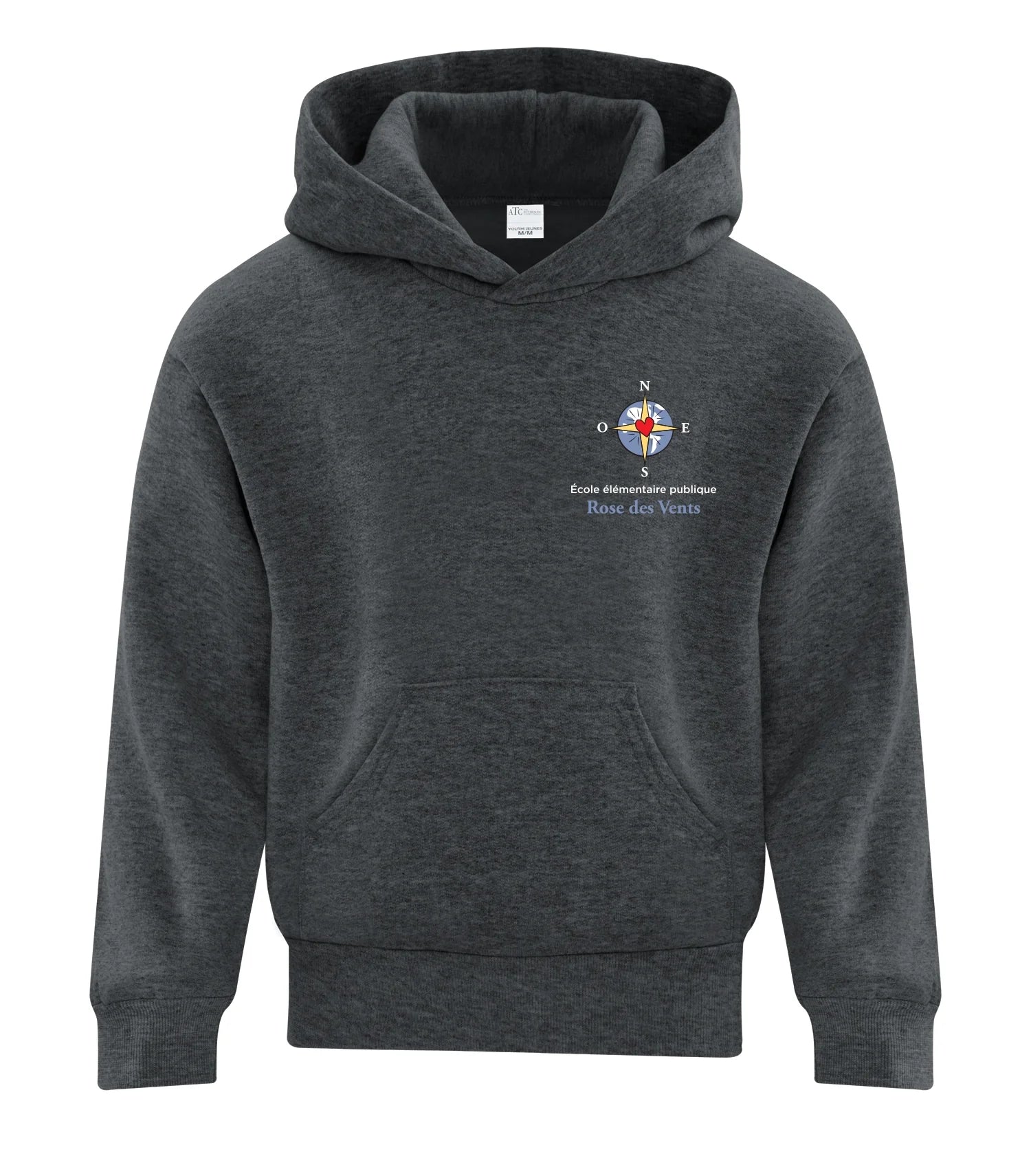 Unisex 50/50 Fleece Hooded Sweatshirt