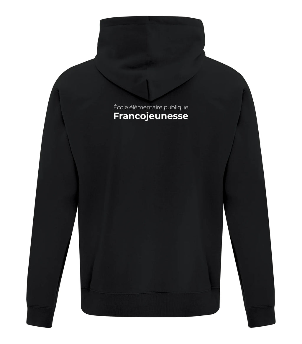 FLEECE FULL ZIP HOODED YOUTH SWEATSHIRT