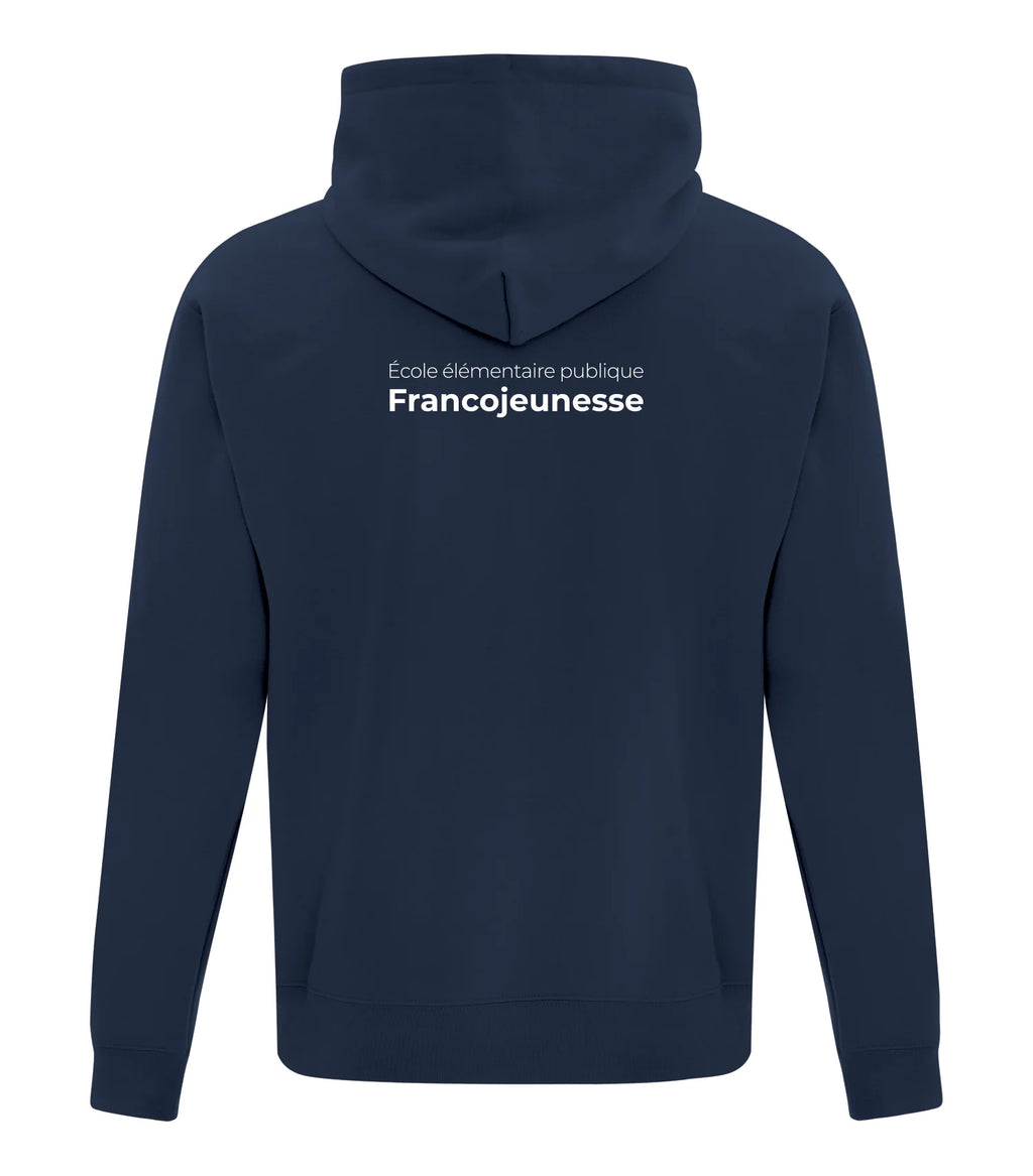 FLEECE FULL ZIP HOODED YOUTH SWEATSHIRT