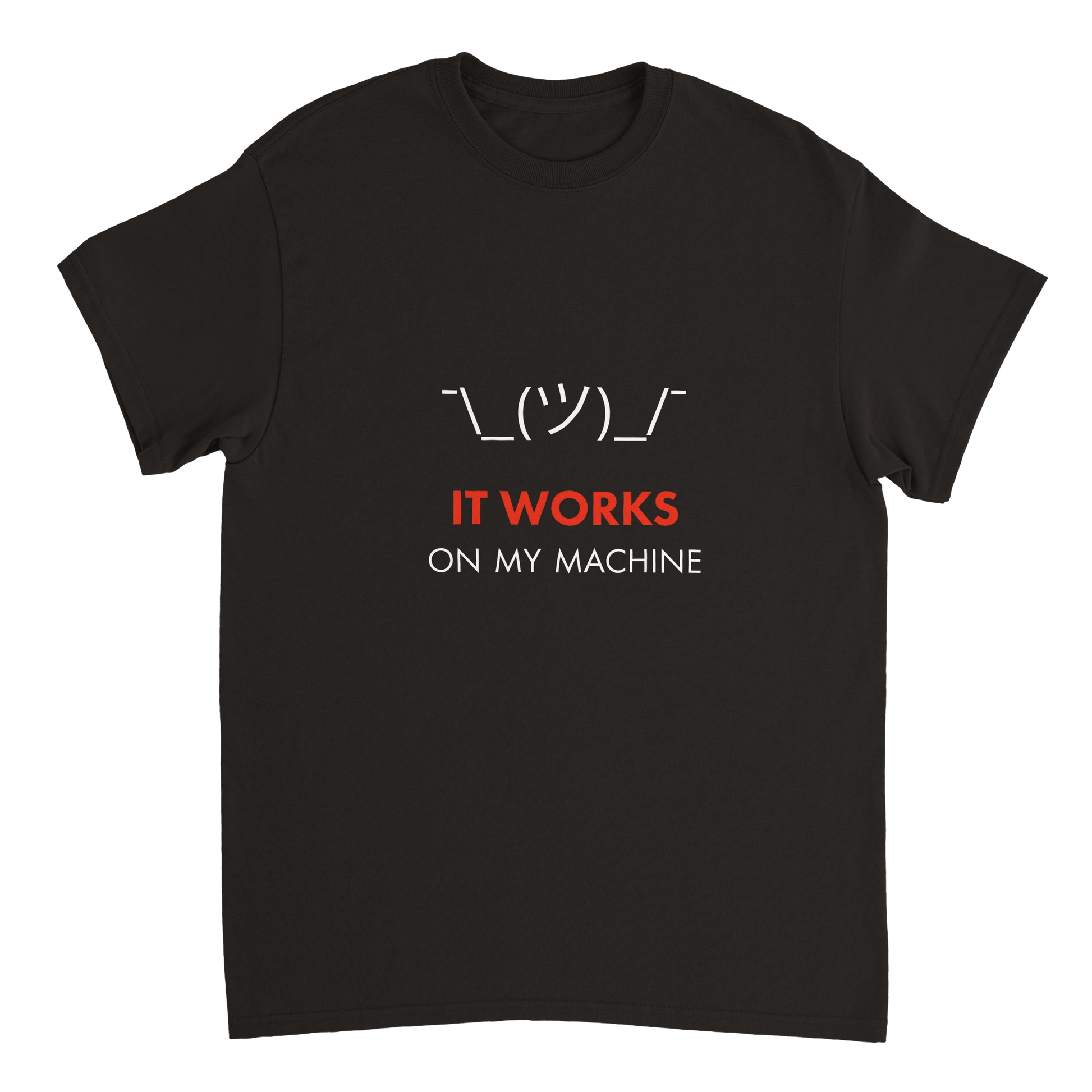 Works on my machine - Dryblend t-shirt - Ladybug Designs