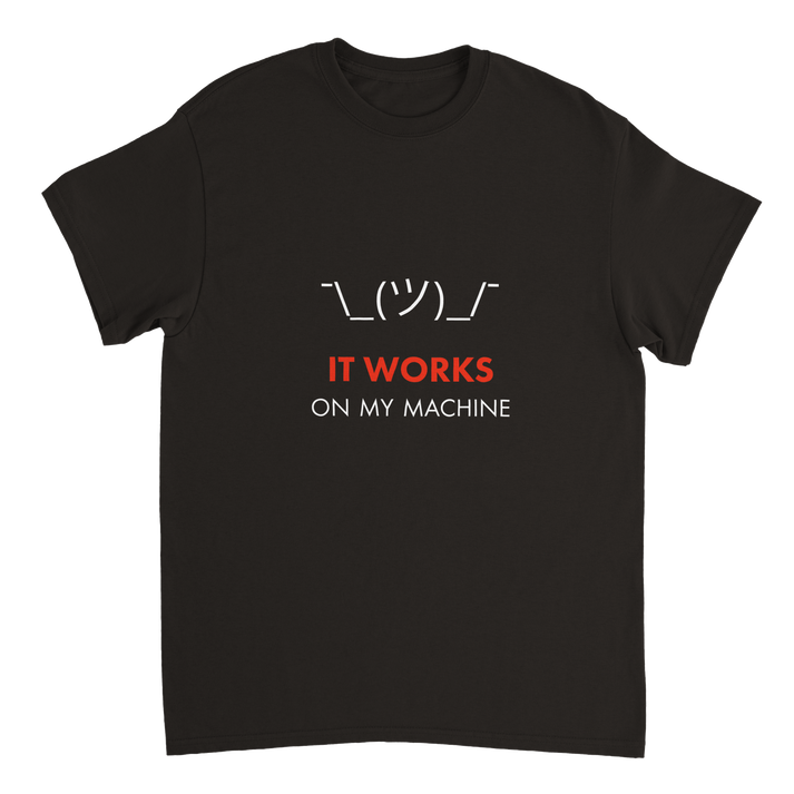 Works on my machine - Dryblend t-shirt - Ladybug Designs