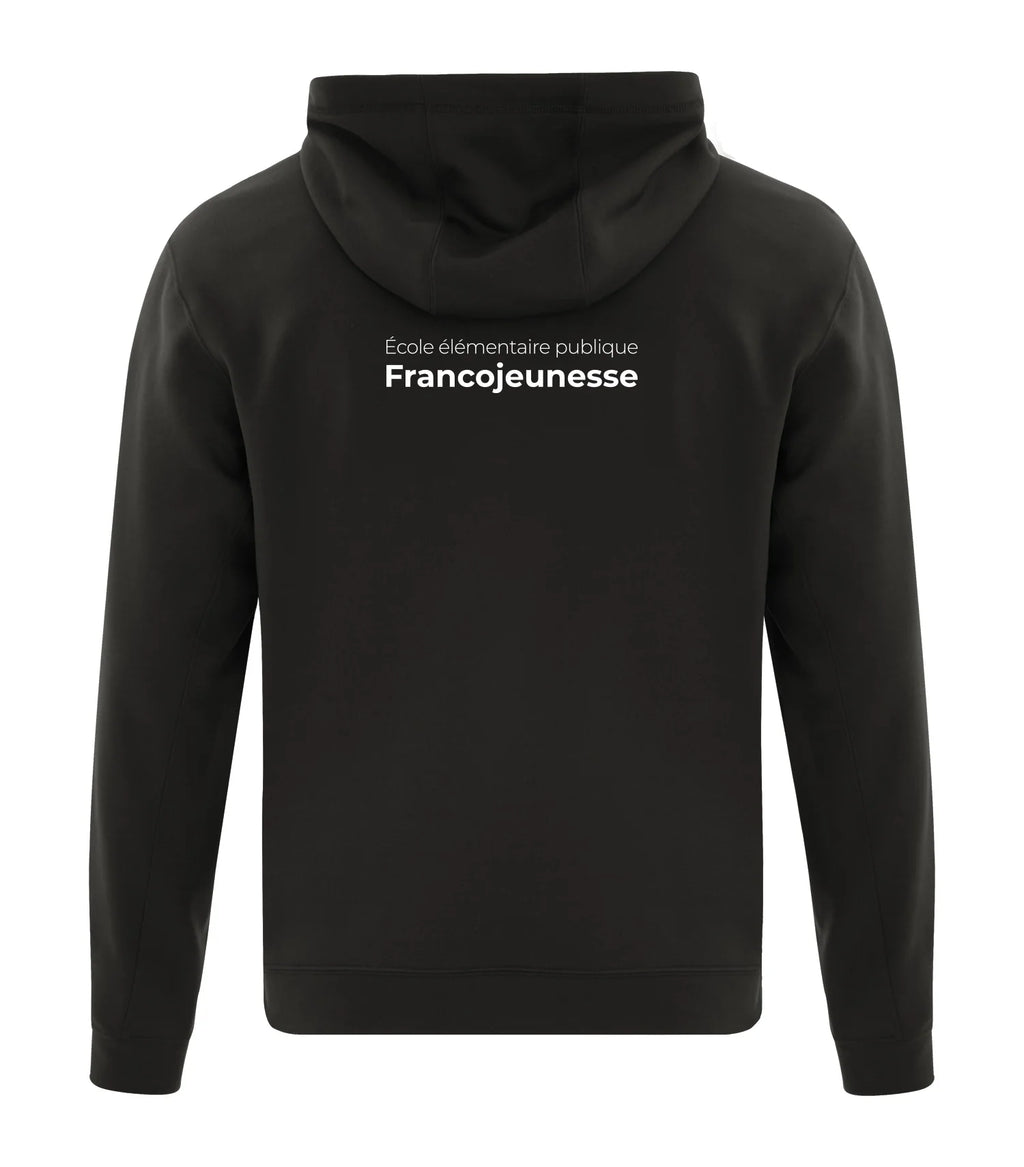 POLYFLEECE FULL ZIP HOODED SWEATSHIRT