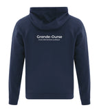POLYFLEECE FULL ZIP HOODED SWEATSHIRT