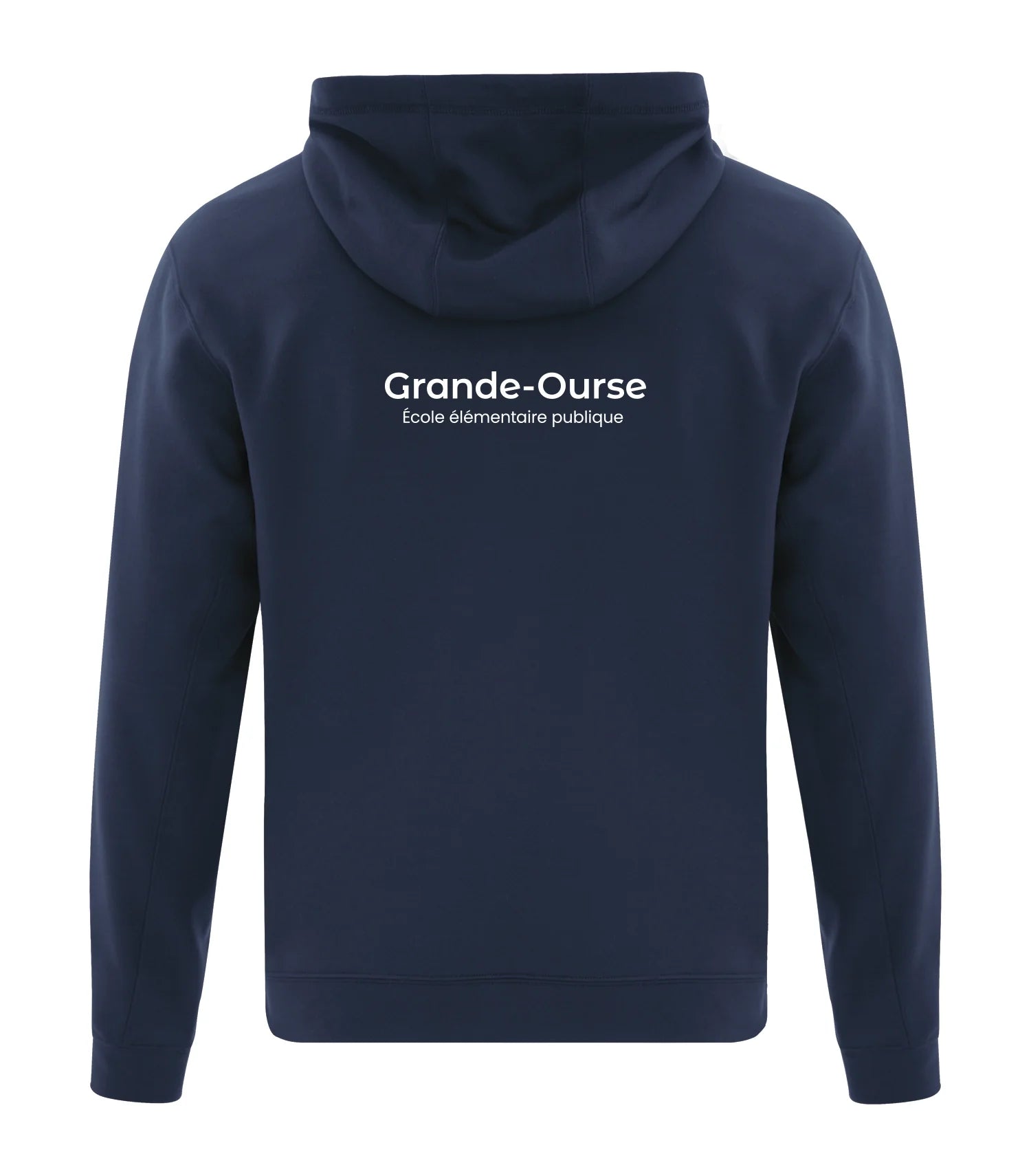 POLYFLEECE FULL ZIP HOODED SWEATSHIRT