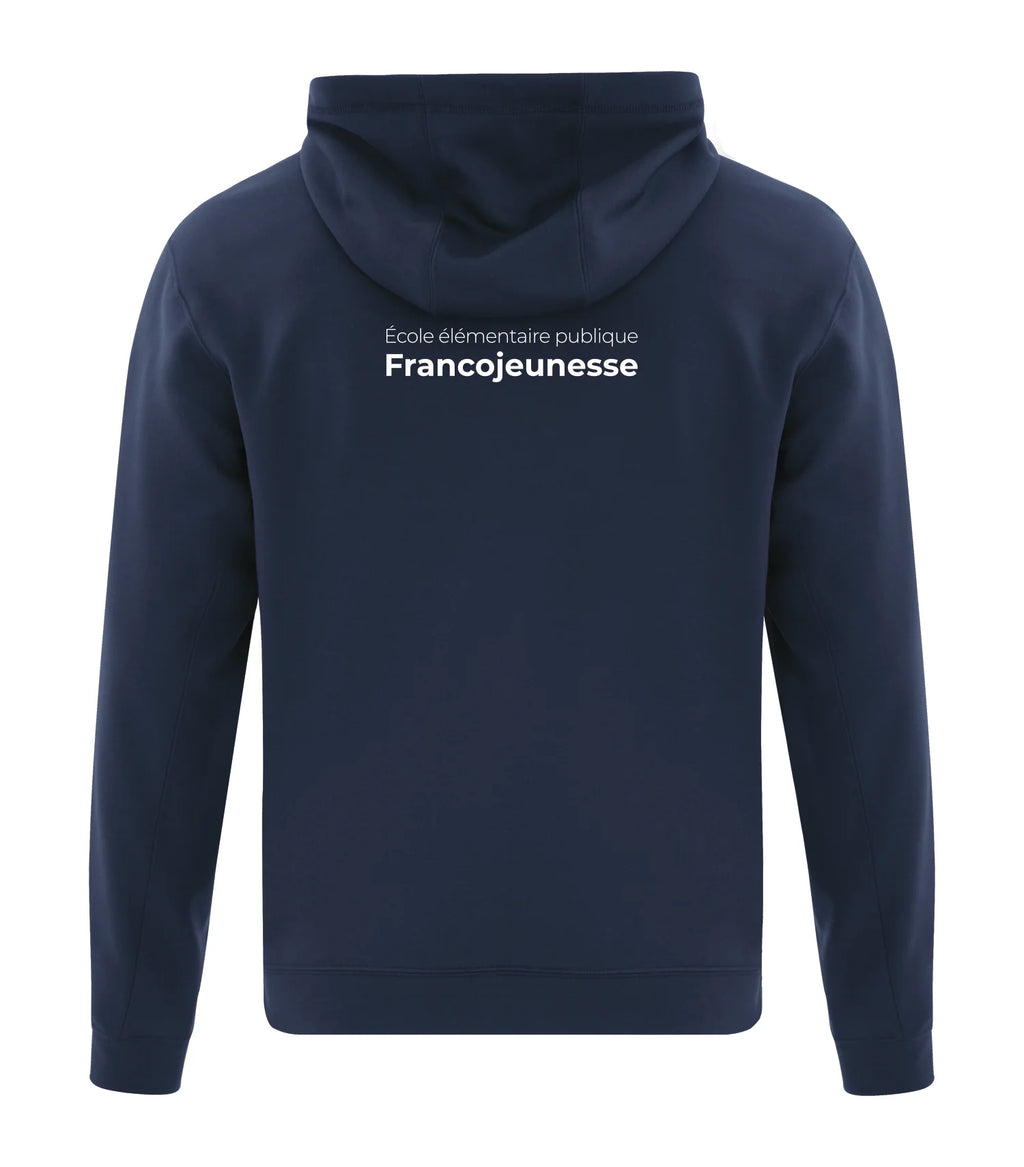 POLYFLEECE FULL ZIP HOODED SWEATSHIRT