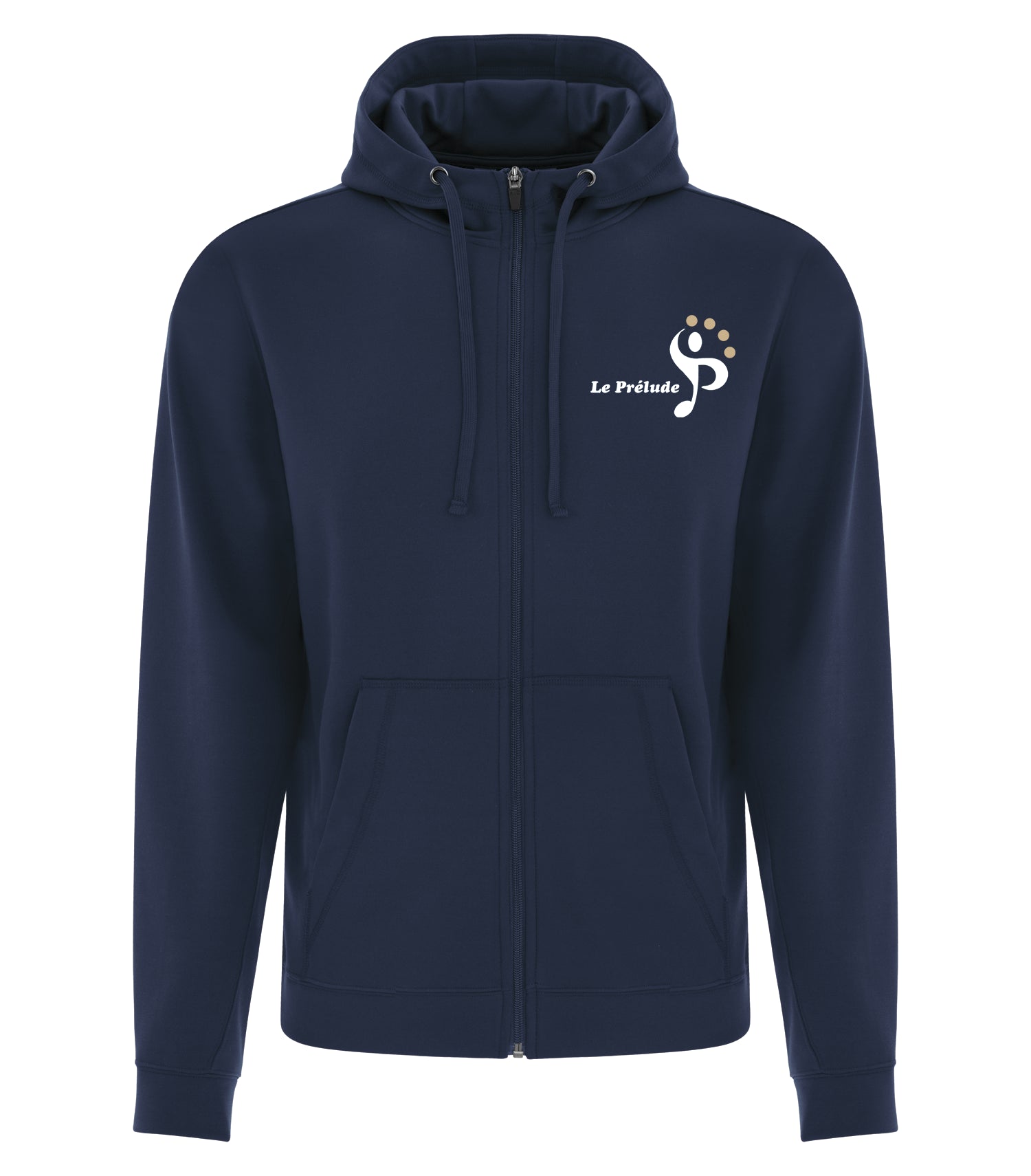 Polyfleece Full Zip Hooded Sweatshirt