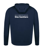 SWEAT À CAPUCHE EN POLYPOLAIRE - LOGO FIXE AVANT/ARRIÈRE