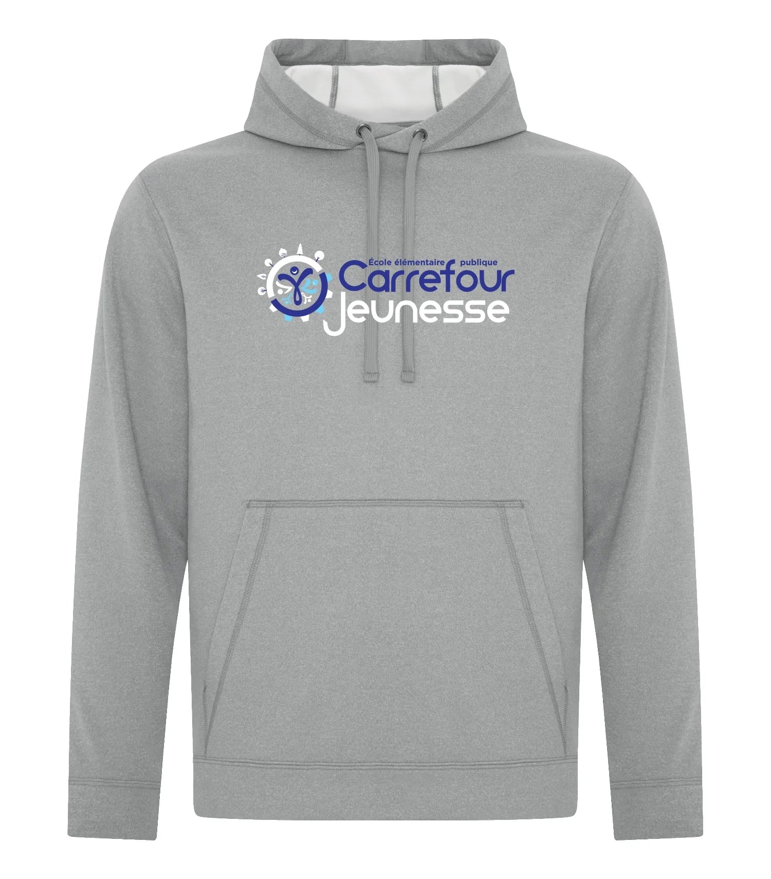 Unisex Polyester Fleece Hooded Sweatshirt