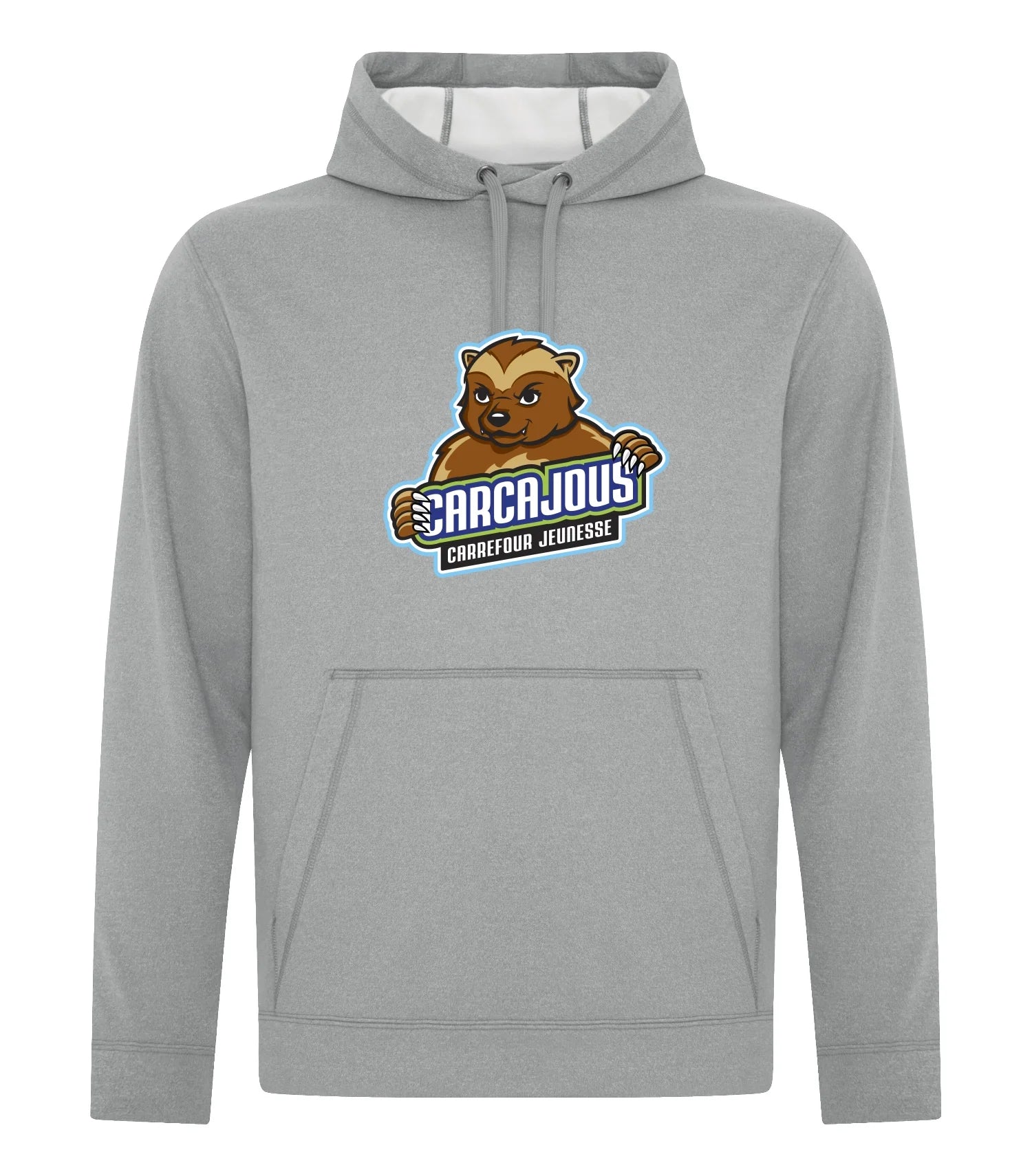 Unisex Polyester Fleece Hooded Sweatshirt