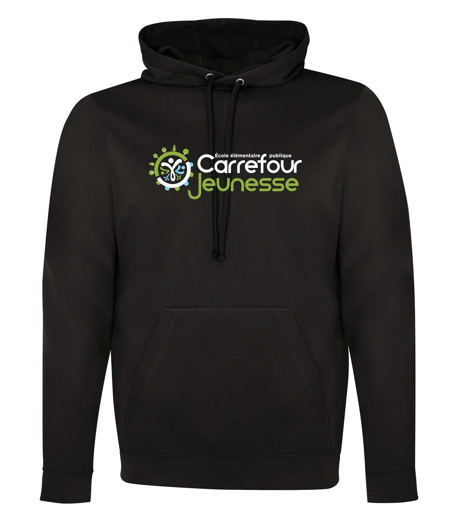Unisex Polyester Fleece Hooded Sweatshirt