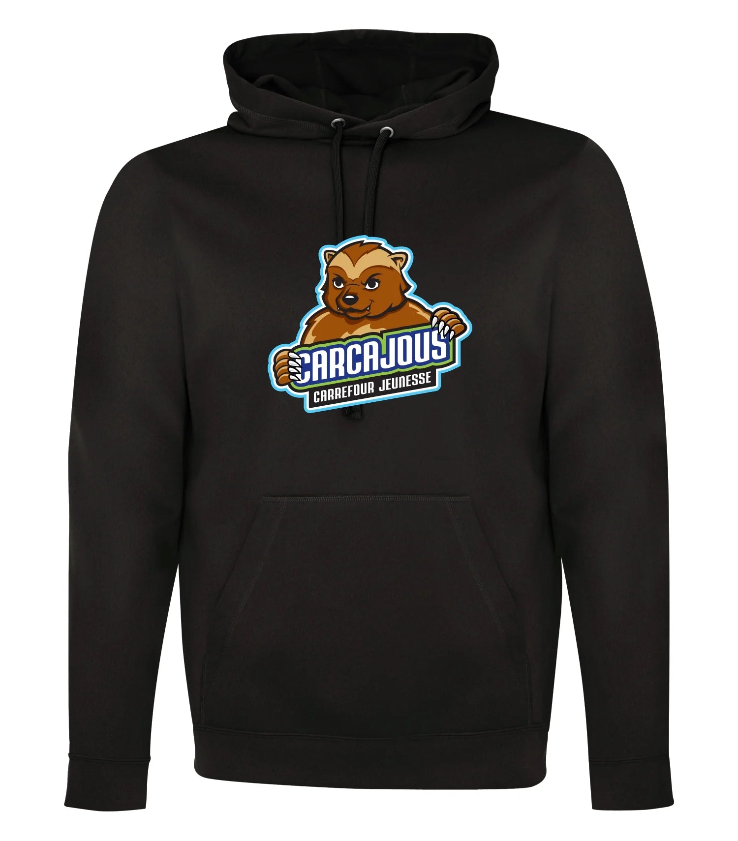Unisex Polyester Fleece Hooded Sweatshirt