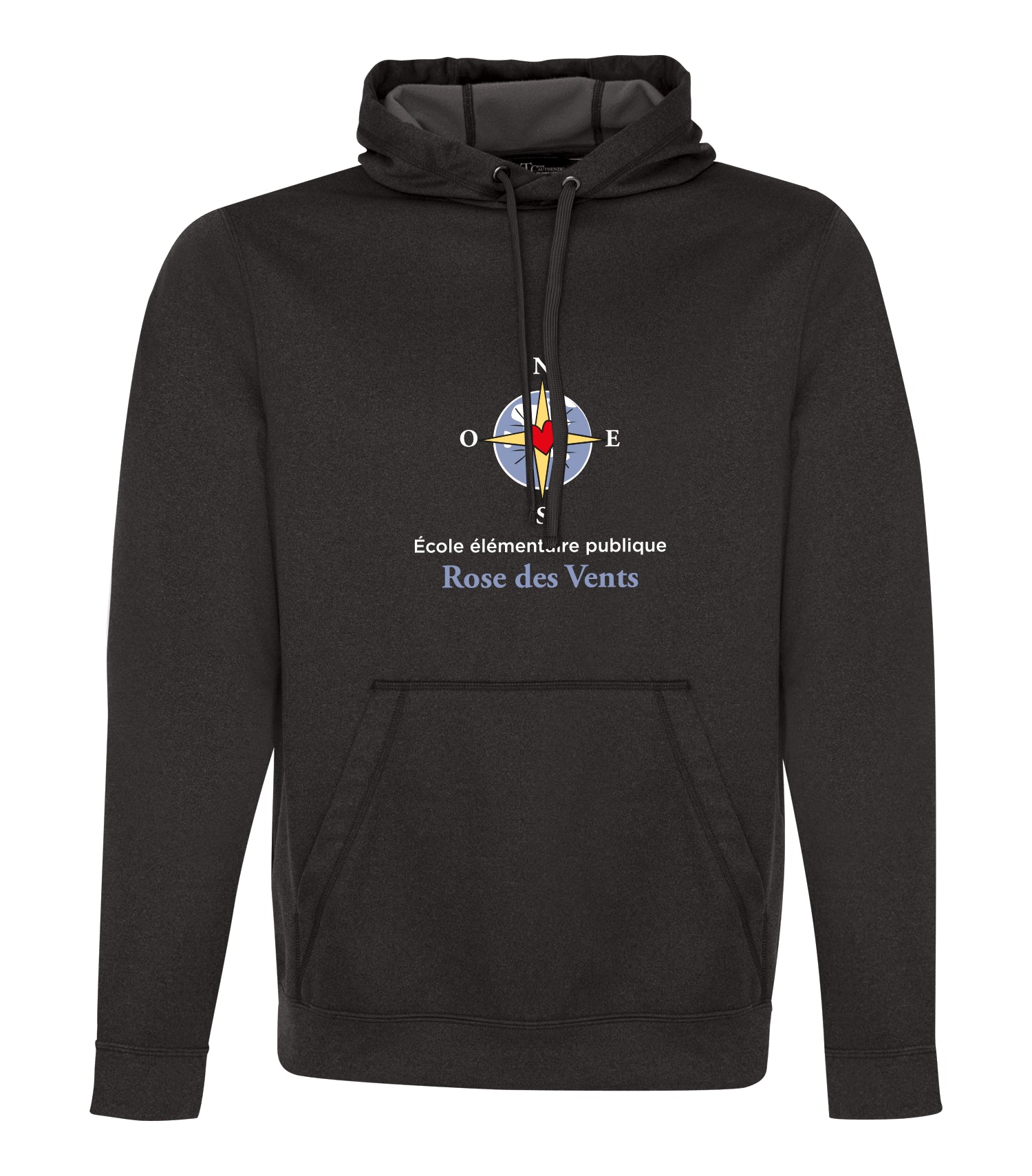 Youth Polyester Fleece Hooded Sweatshirt