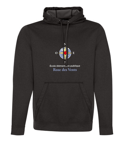 Youth Polyester Fleece Hooded Sweatshirt