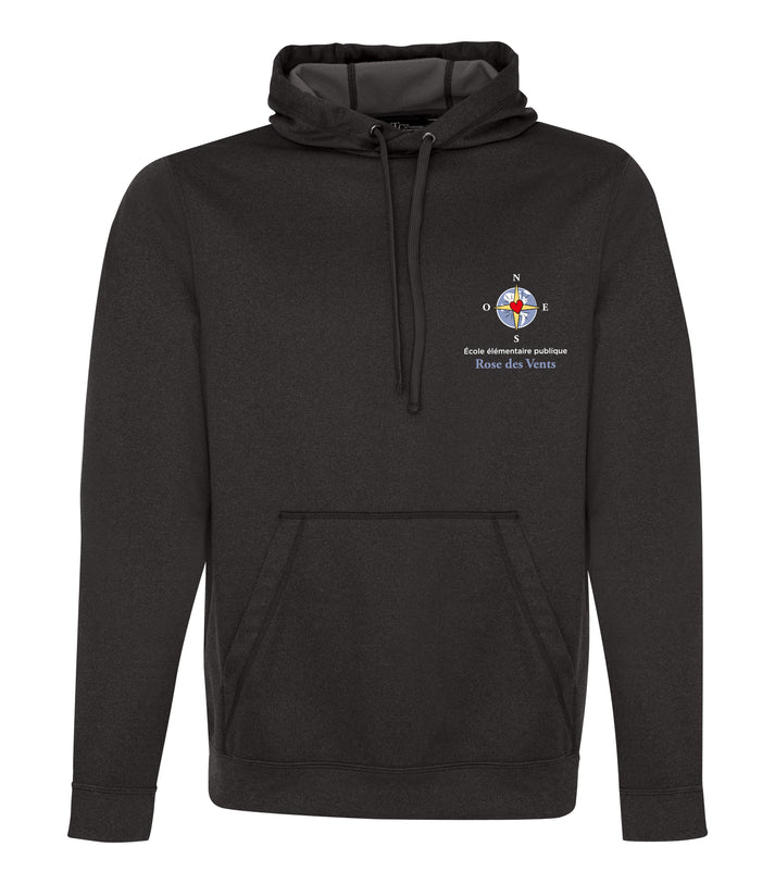 Sweat à capuche unisexe en polaire polyester