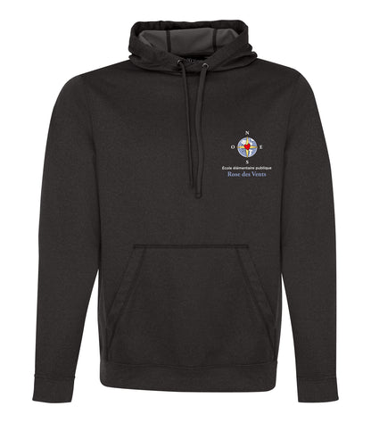 Youth Polyester Fleece Hooded Sweatshirt