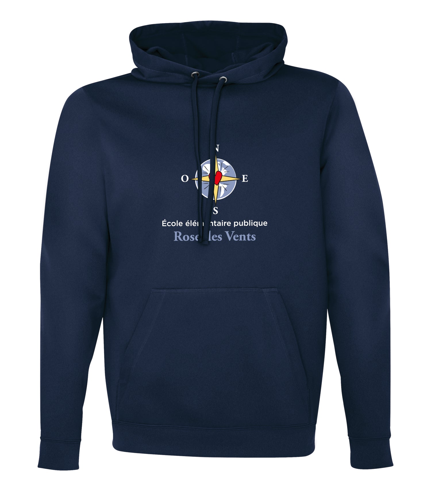 Youth Polyester Fleece Hooded Sweatshirt