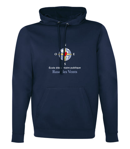 Youth Polyester Fleece Hooded Sweatshirt