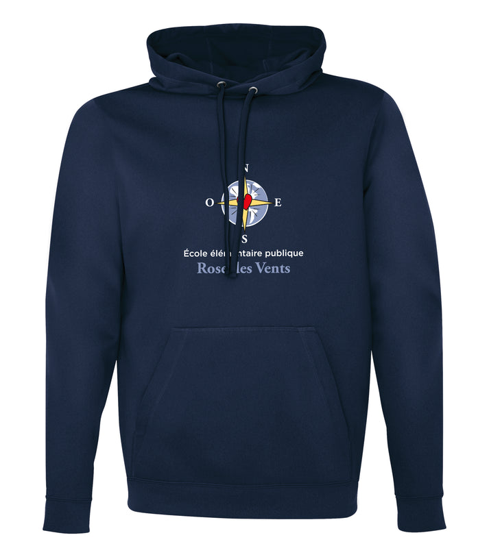 Sweat à capuche en polaire polyester pour jeunes