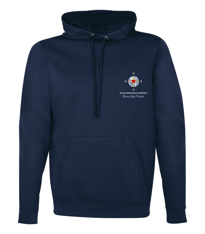 Sweat à capuche en polaire polyester pour jeunes