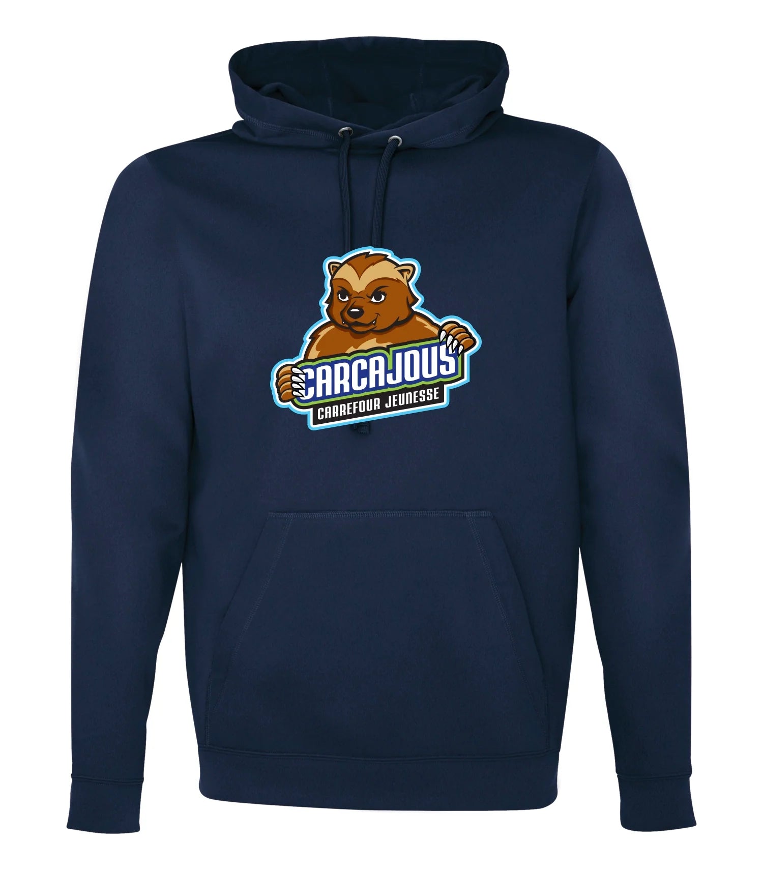 Unisex Polyester Fleece Hooded Sweatshirt