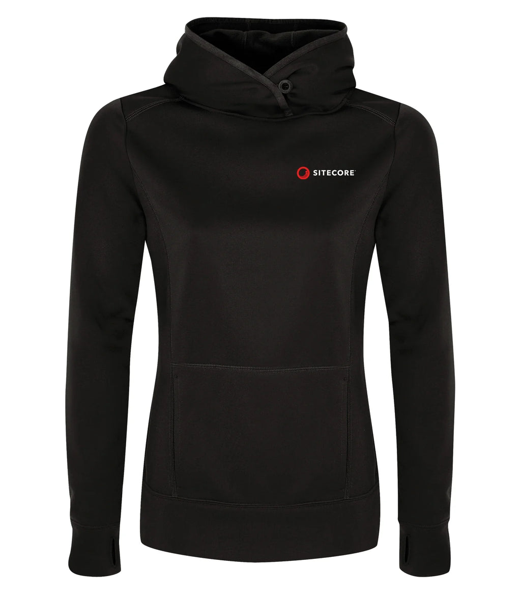 Ladies' Polyfleece Hooded Sweatshirt