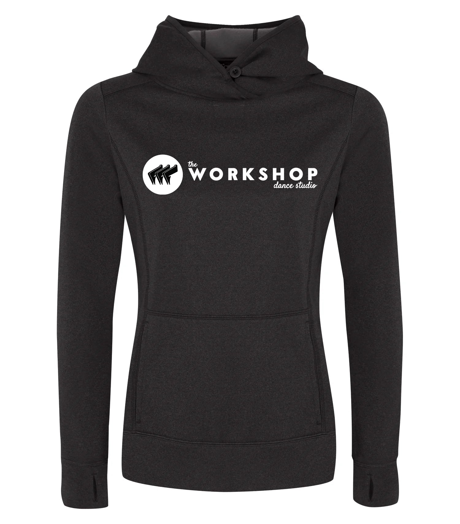 Sweat-shirt à capuche en polaire pour femme