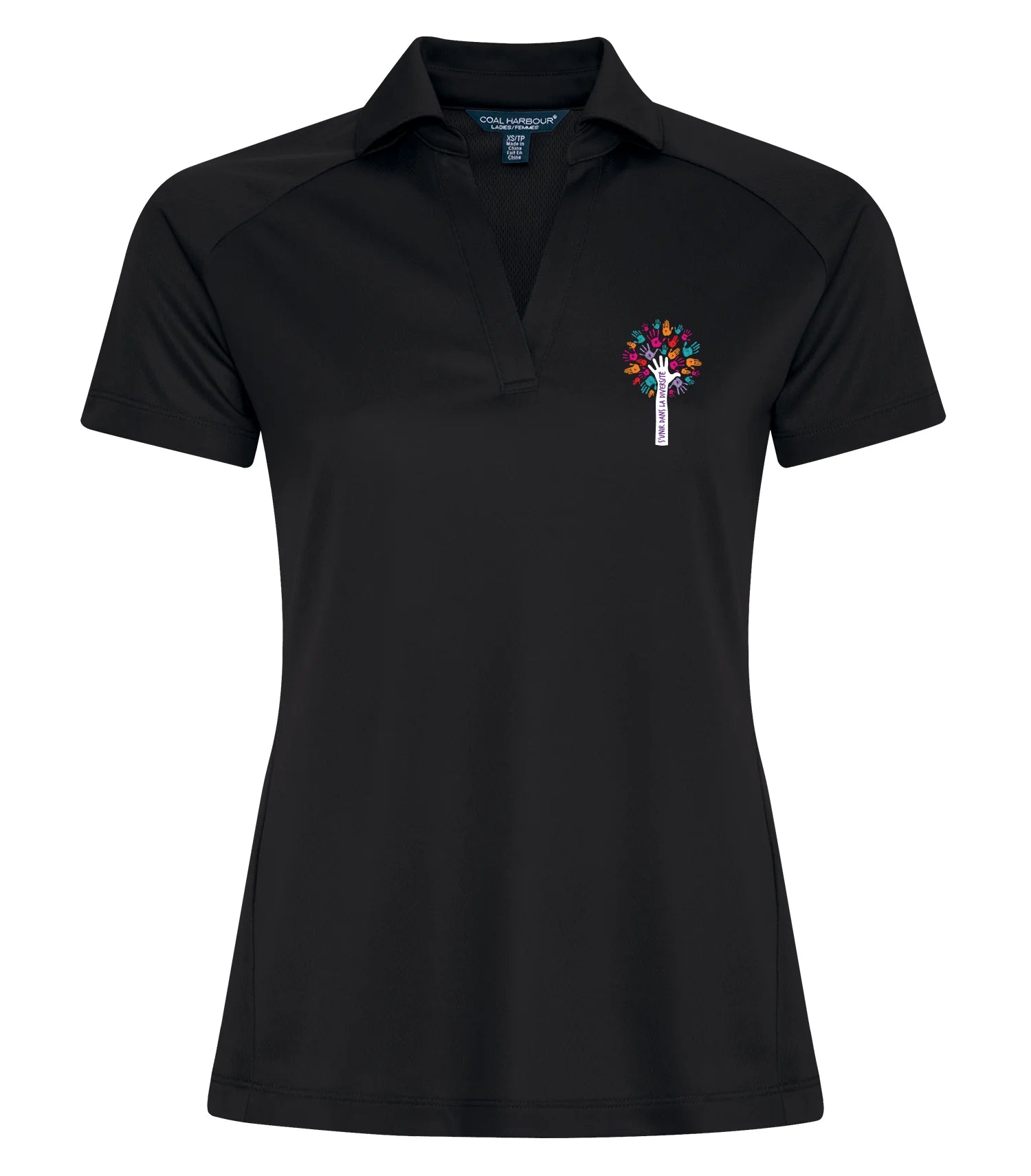 T-SHIRT DE SPORT POUR FEMME EN MAILLE TECHNIQUE RÉSISTANT AUX ACROCHEMENTS