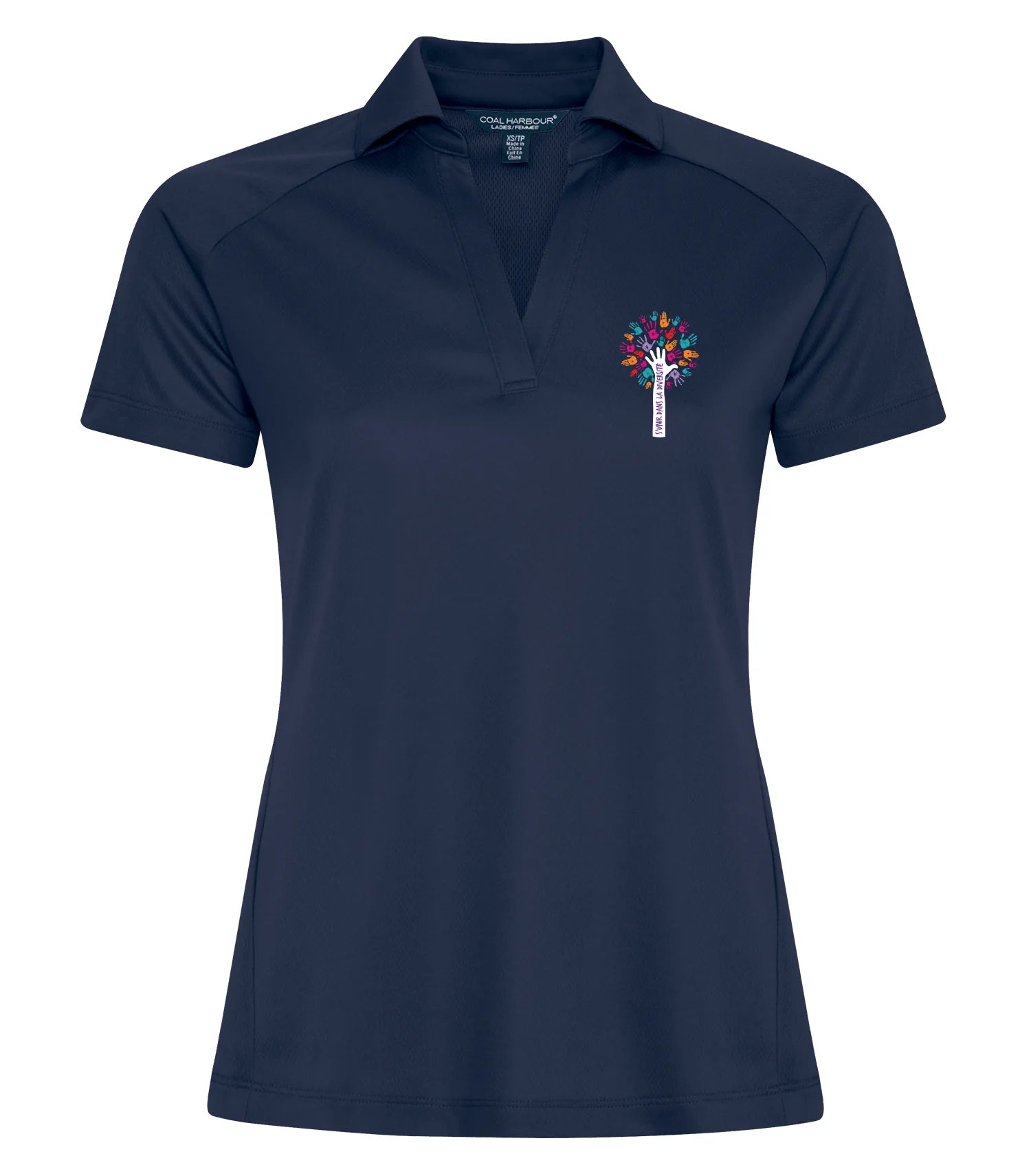 T-SHIRT DE SPORT POUR FEMME EN MAILLE TECHNIQUE RÉSISTANT AUX ACROCHEMENTS