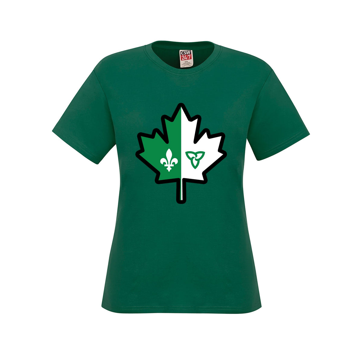 Leaf · Front · Kelly Green
