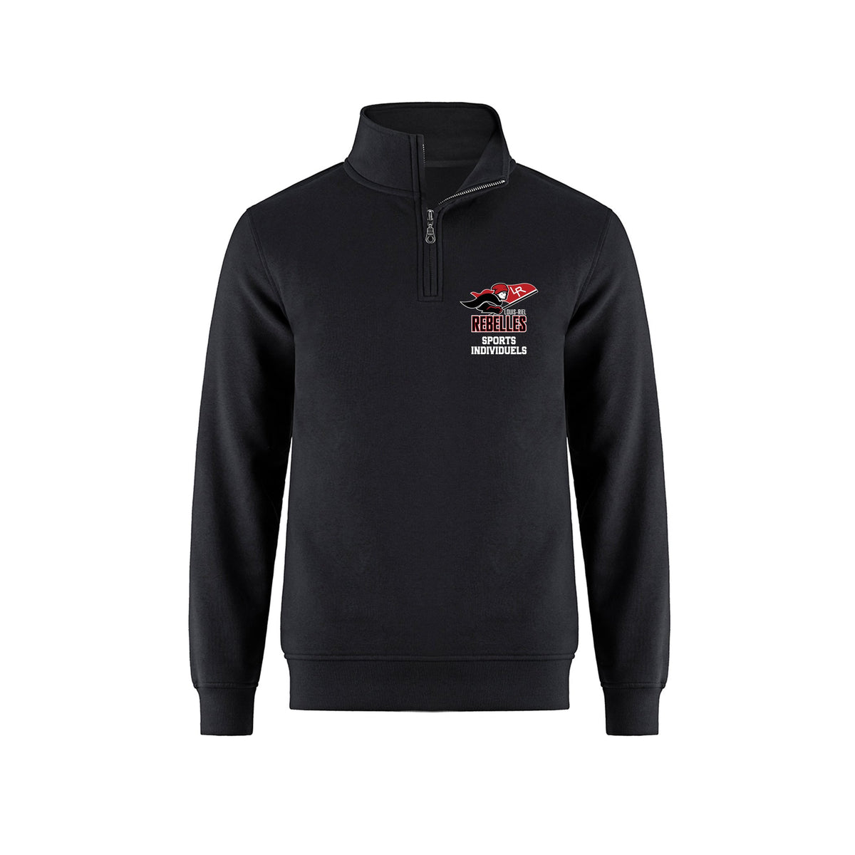 School Logo · Front · Black