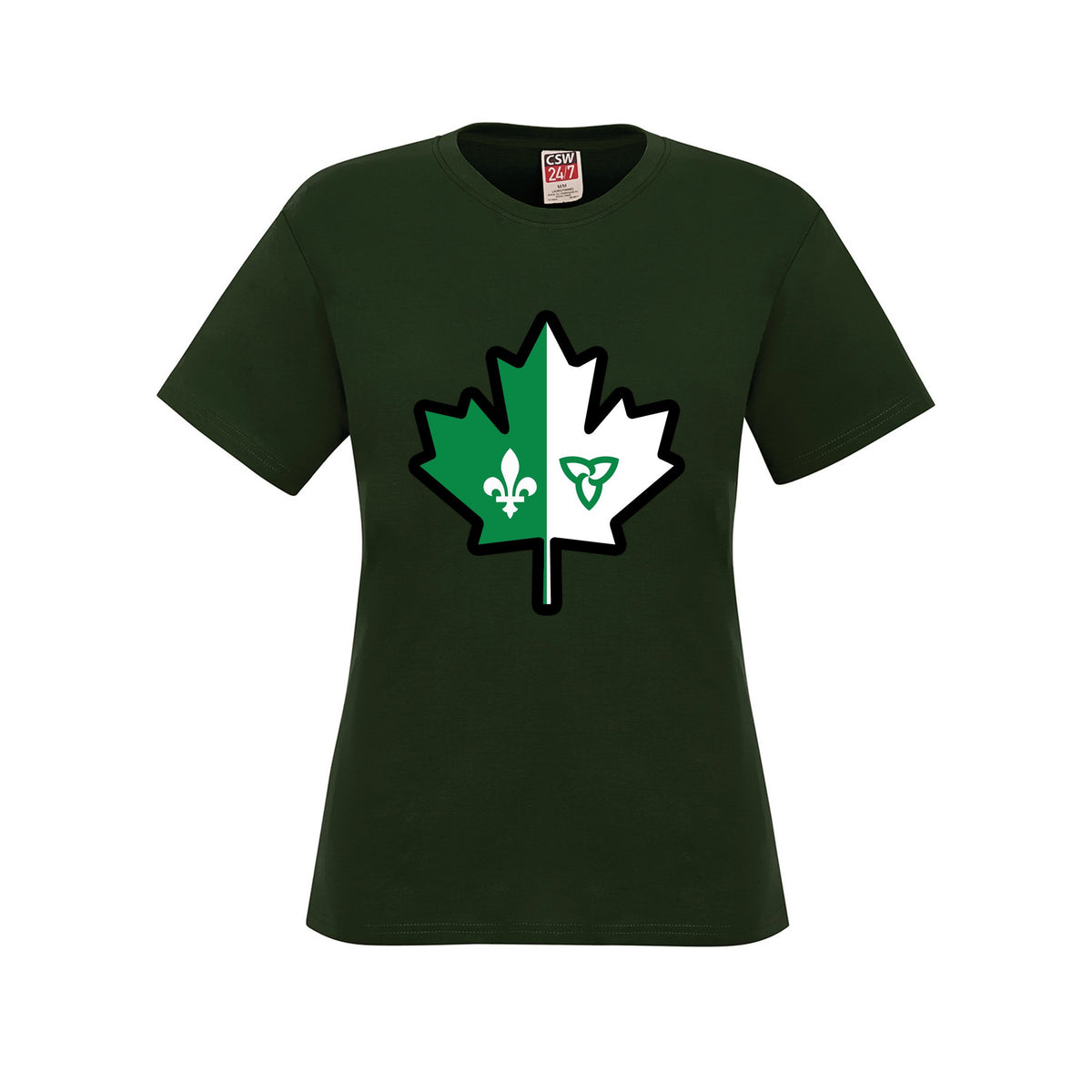 Leaf · Front · Forest Green